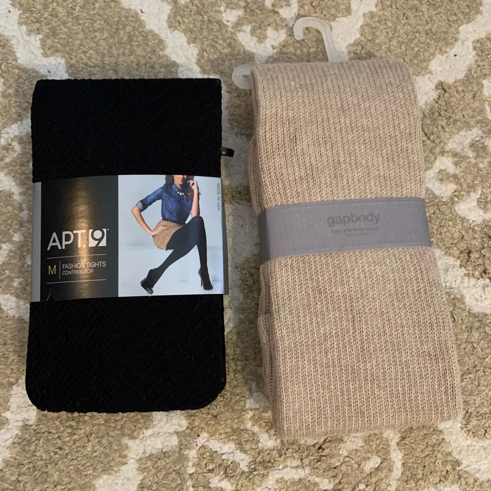NWT Fashion Tights/Gap/Apt9